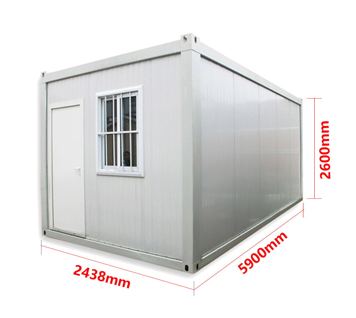 Færanlegir vinnuskúrar - tilbúnir til notkunar!